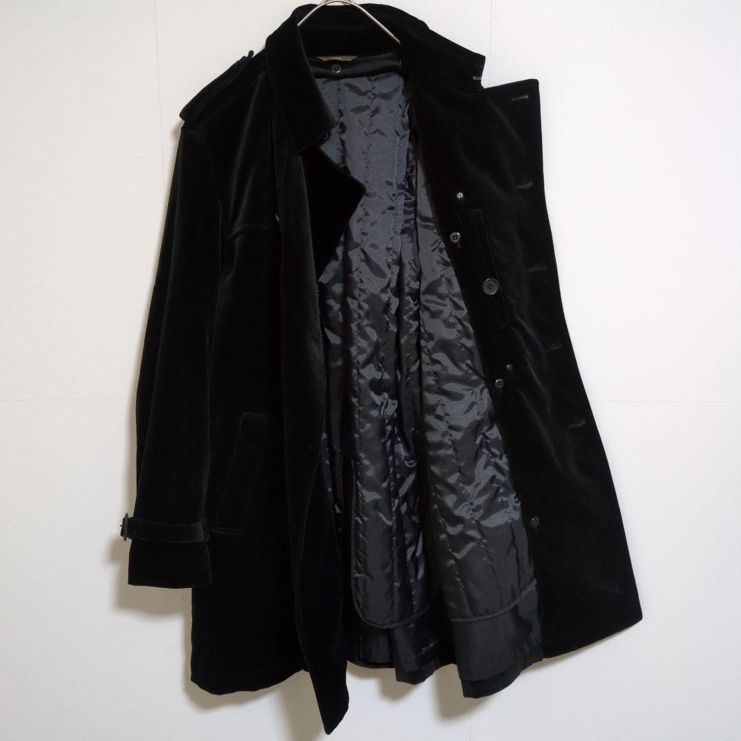美品　ヨウジヤマモト　トレンチコート　ベロア　2WAY　キルティング　A.A.R