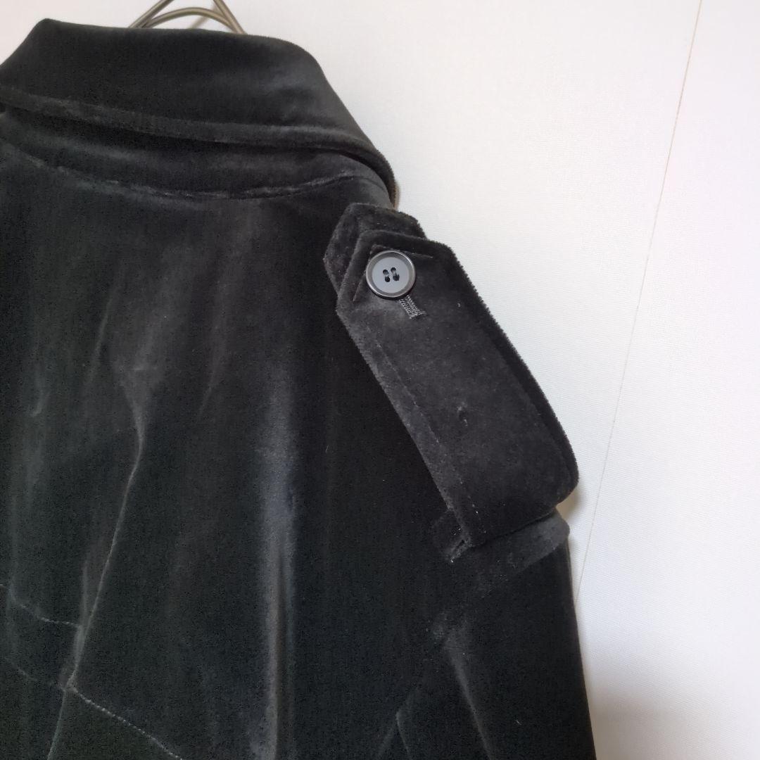 美品　ヨウジヤマモト　トレンチコート　ベロア　2WAY　キルティング　A.A.R