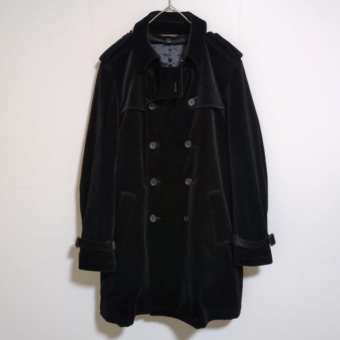 美品　ヨウジヤマモト　トレンチコート　ベロア　2WAY　キルティング　A.A.R