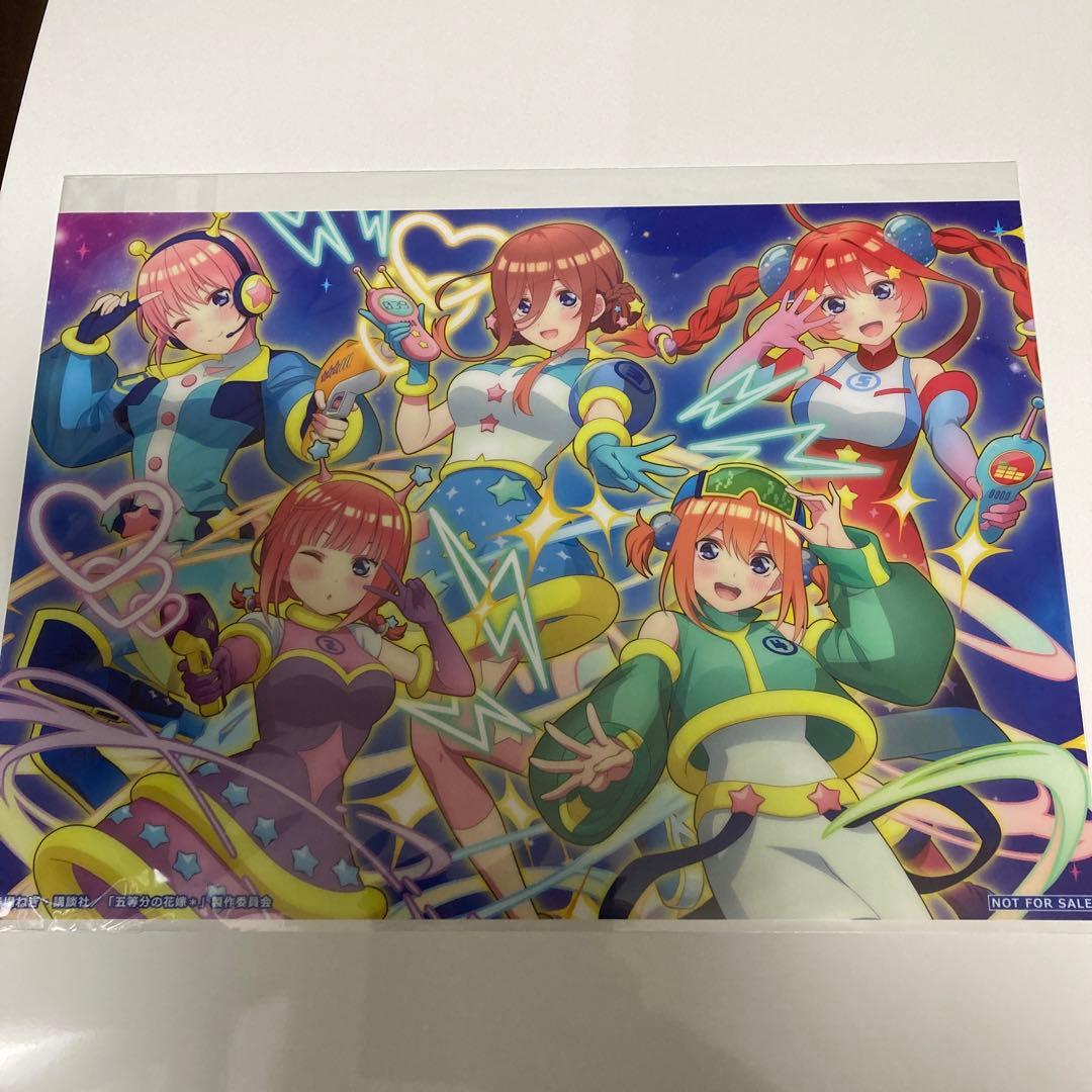 【も か】五等分の花嫁クリアファイルstrawberry style 集合