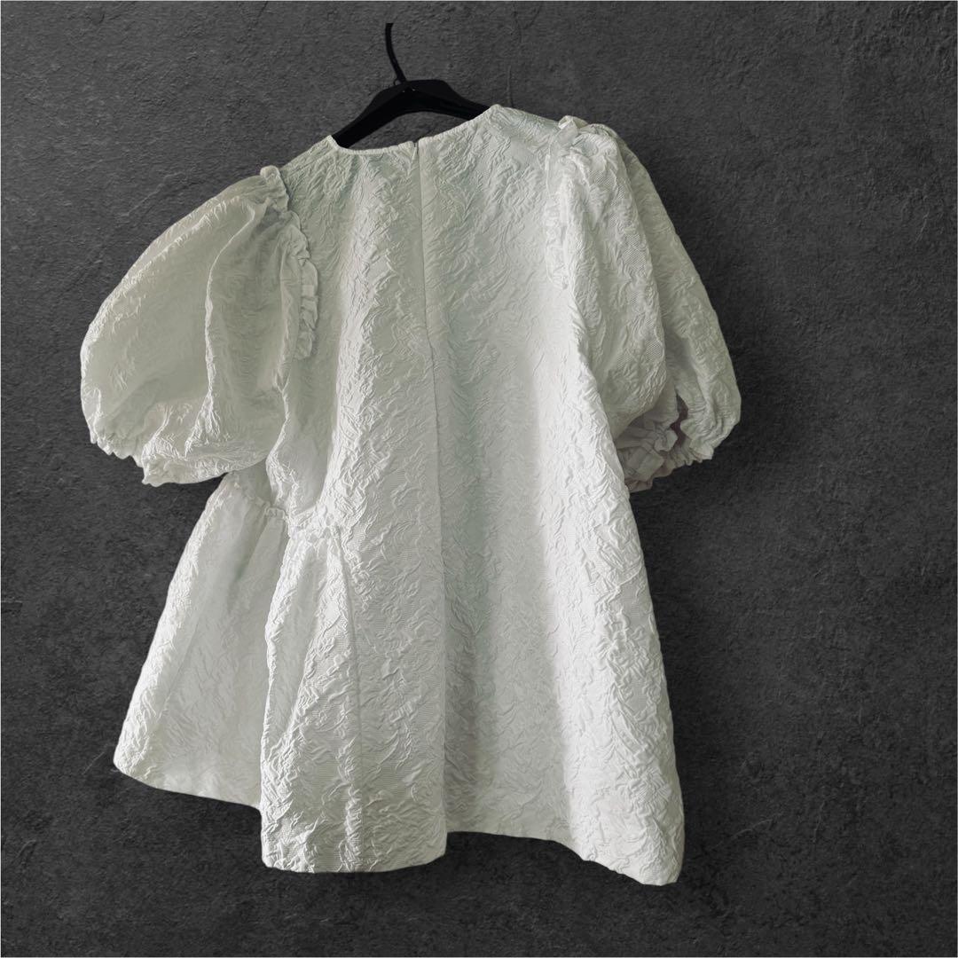 こ*ん様 Simone Rocha パフスリーブ ブラウス UK12サイズ