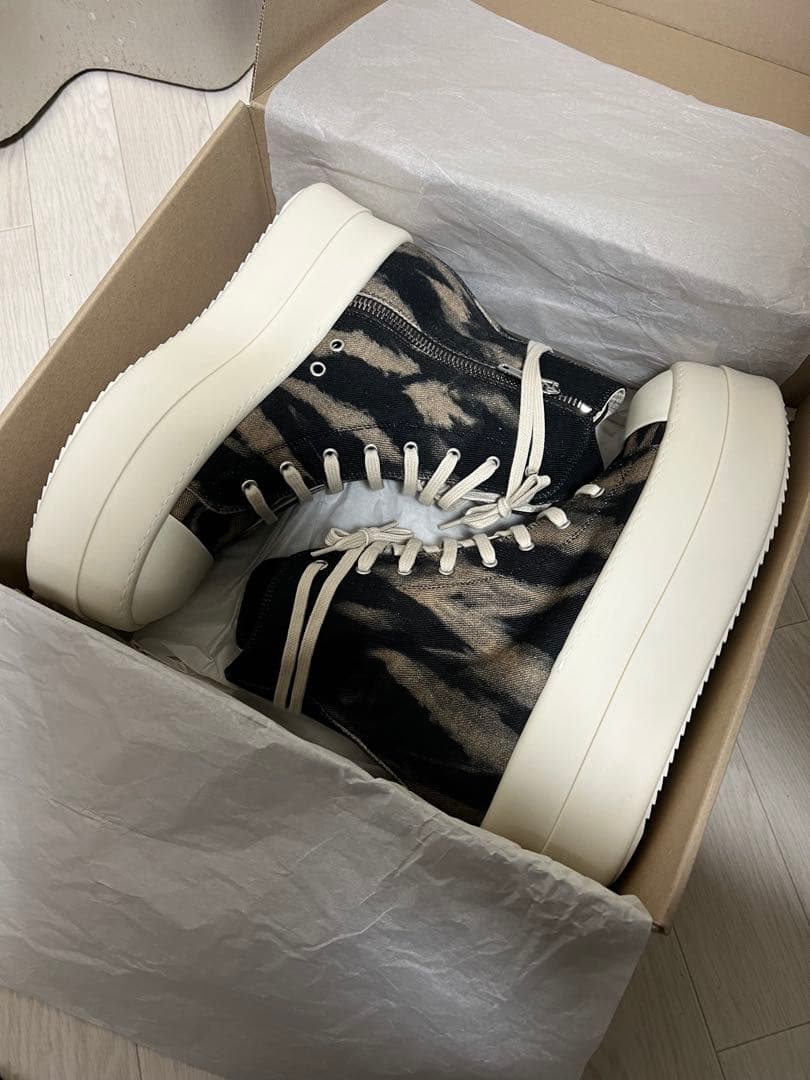 靴 rick owens drkshdw double bumper sneaks