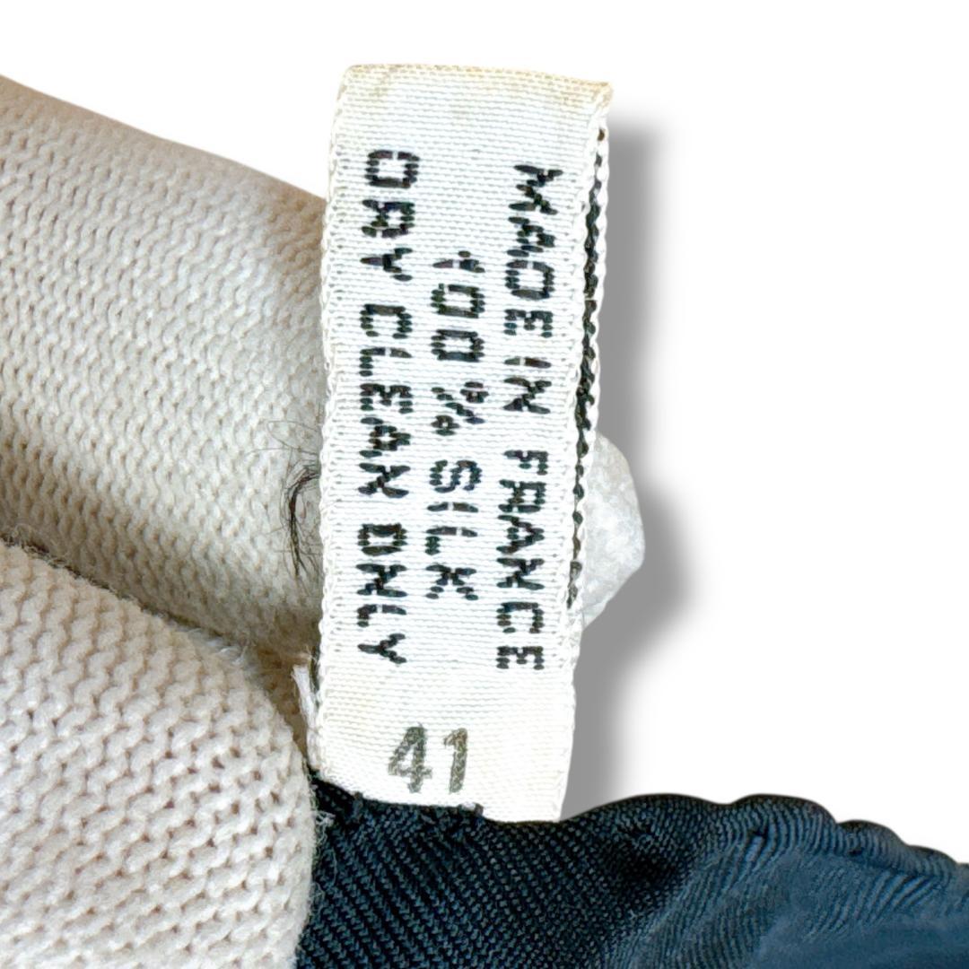 【美品】エルメス カレ９０ クリップス ブラック ゴールド スカーフ ストール