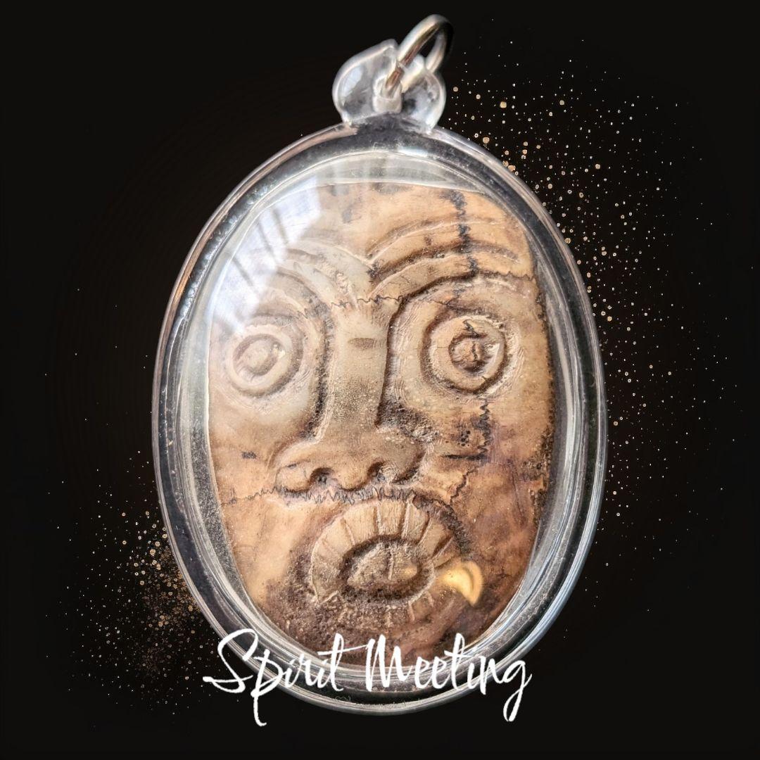 古代呪術御守り　パンネン　精霊信仰　シャーマニズム　レア　呪物　金運　守護