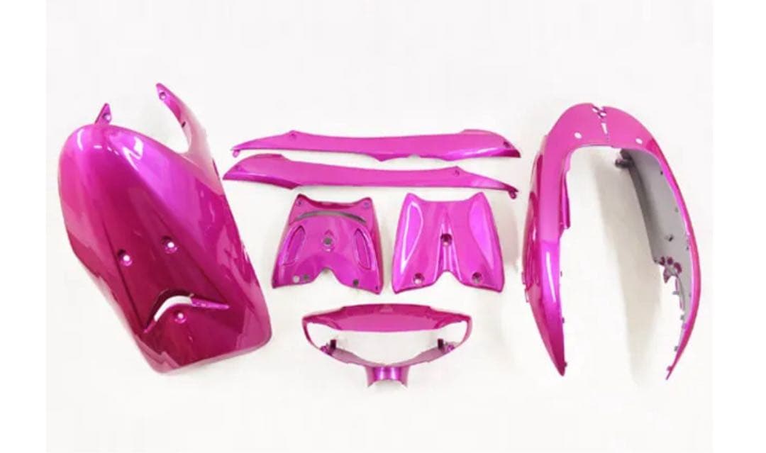 バイクカウルセット ピンク 新品SA16J キャンディピンク風フルカウルセット