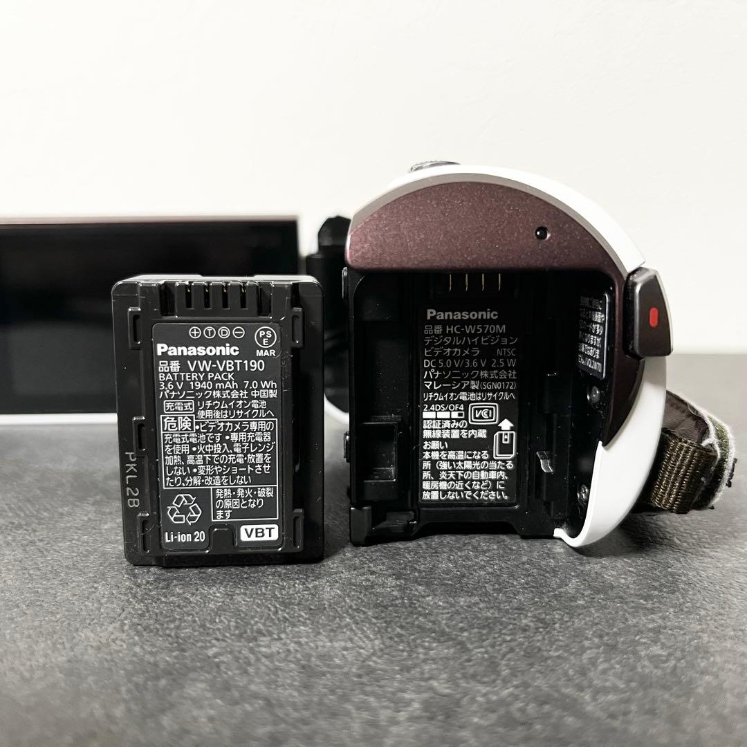 【美品】Panasonic HC-W570M Wi-Fi搭載
