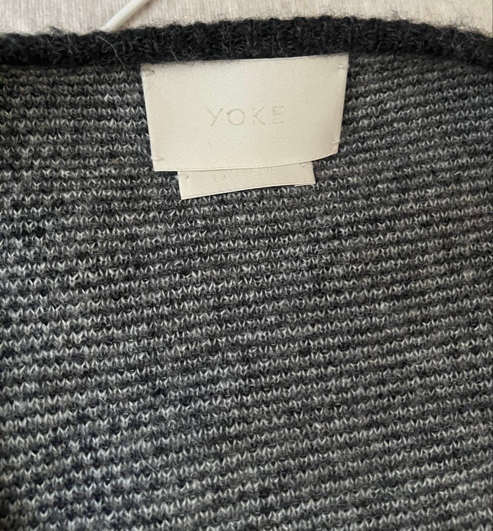 YOKE 吾亦紅別注 ジャガードカーディガン ヨーク　M