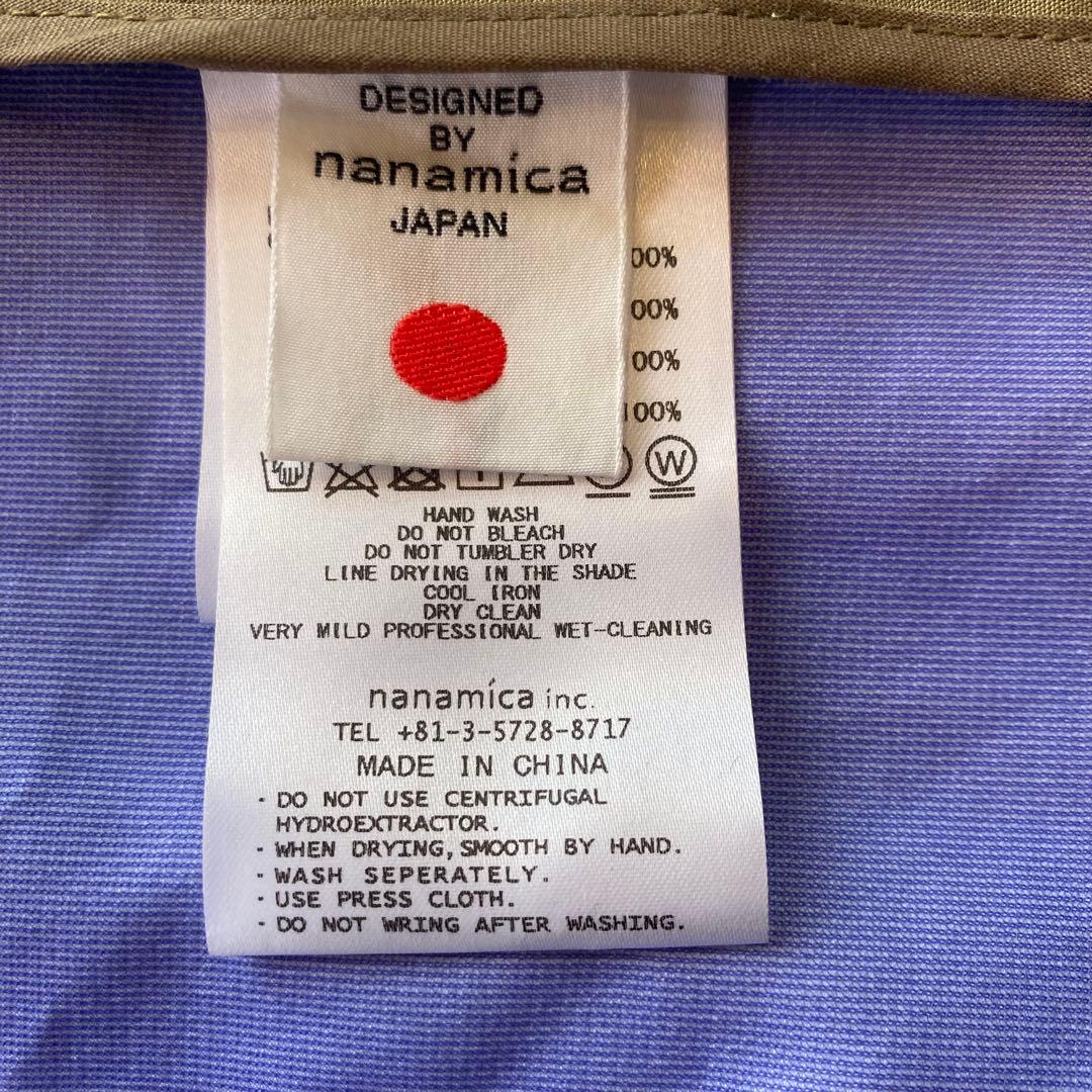 ナナミカ Shell Coat & Liberty organics Tシャツ