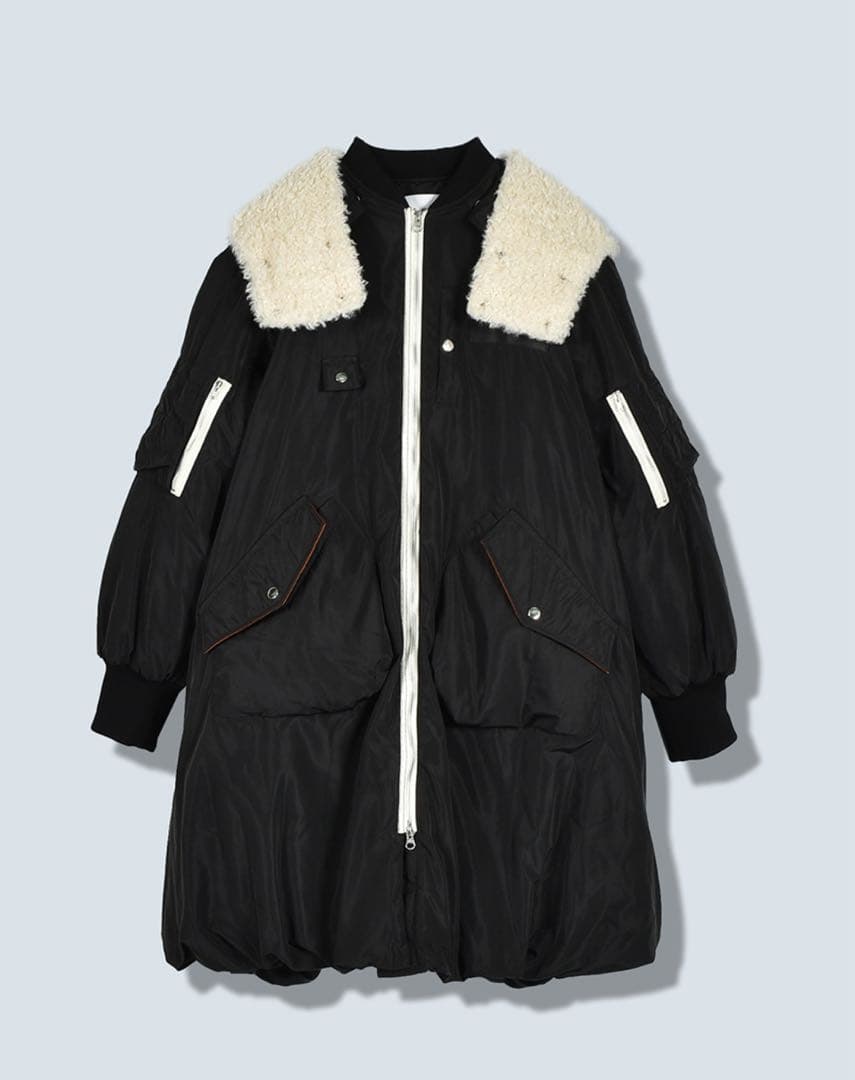 ジャケット・アウター OMMO LONG MA-1 BALLOON CT