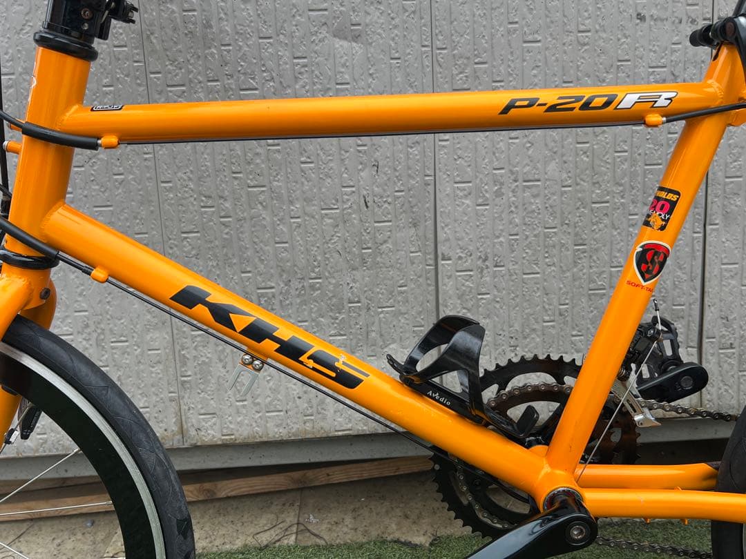 c*T様 KHS P-20FR ミニベロ　ロードバイク　20インチ