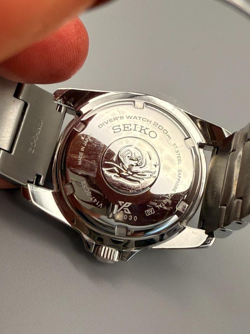 極美品 SEIKO プロスペックス ソーラー ダイバーズ SBDN075