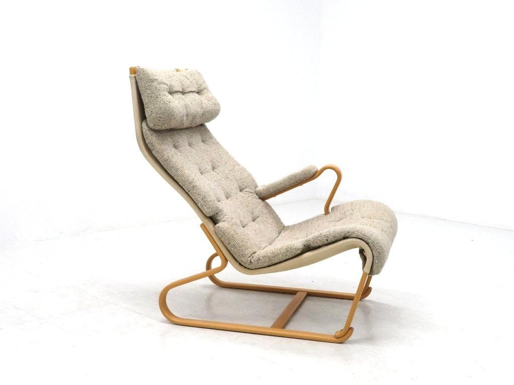 美品　天童木工　ブルーノマットソン　ハイバック　イージーチェア　ソファ　北欧