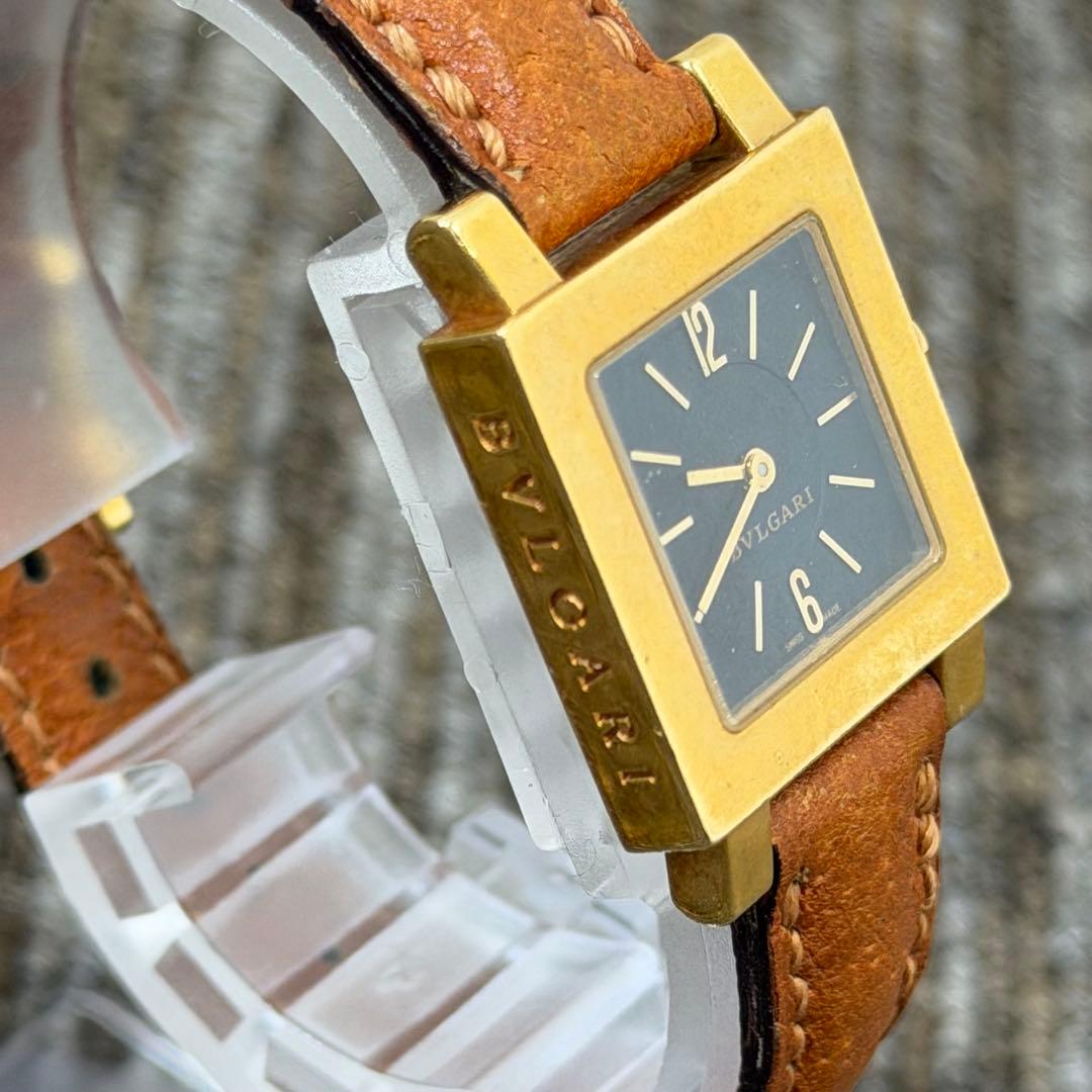 BVLGARI ブルガリ クアドラード スクエア 腕時計 K18 750 金