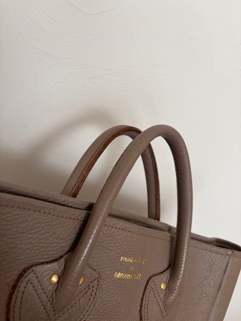 young&olsen トートバッグ　グレージュ