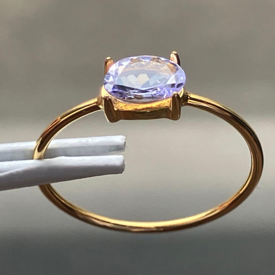 【つばささまご確認用】タンザナイトのオーバルファセットリング260101