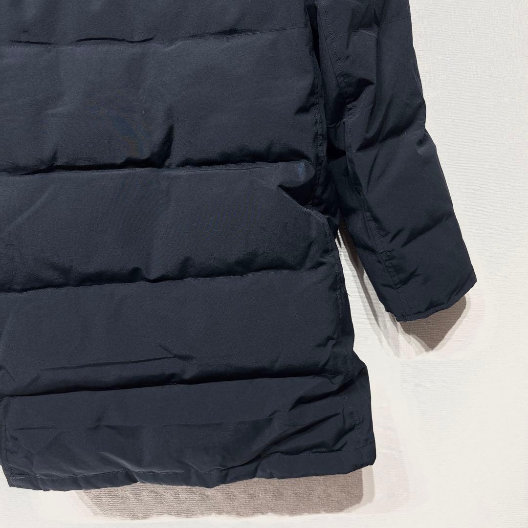DANTON ダントン ダウンコート ネイビー L ジャケット タッサーダウン