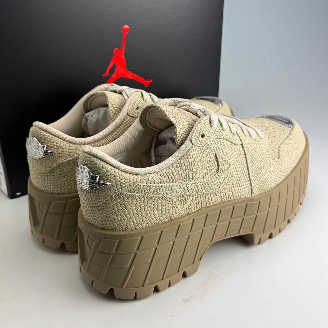 24.5cm ナイキ ウィメンズ エアジョーダン1 ブルックリン ロー ラタン