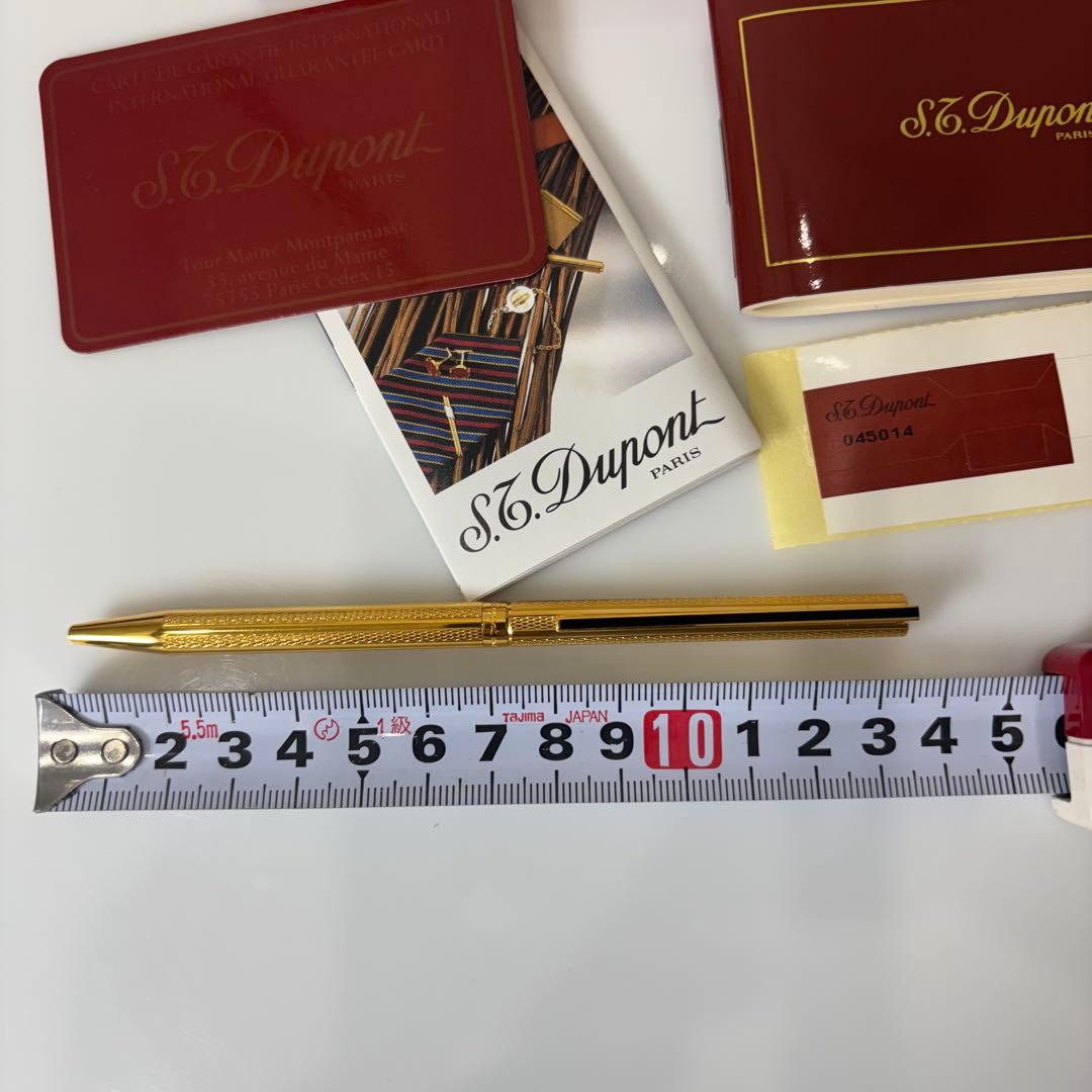 匿名　スピード発送　 S.T. Dupont ゴールドボールペン本体未使用に近い