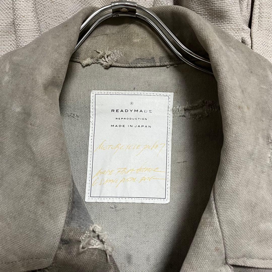 【READYMADE】ダブルライダースジャケット