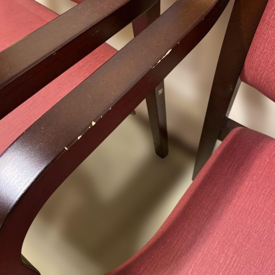 家具　椅子　2脚セット