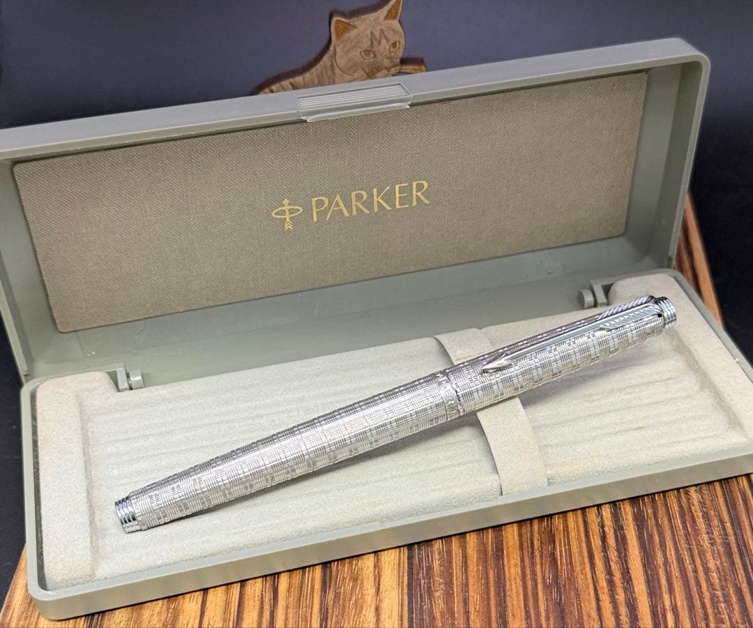 PARKER 万年筆 75 プレイスペンドーム エコセー S.P 14K