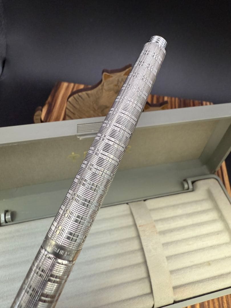 PARKER 万年筆 75 プレイスペンドーム エコセー S.P 14K