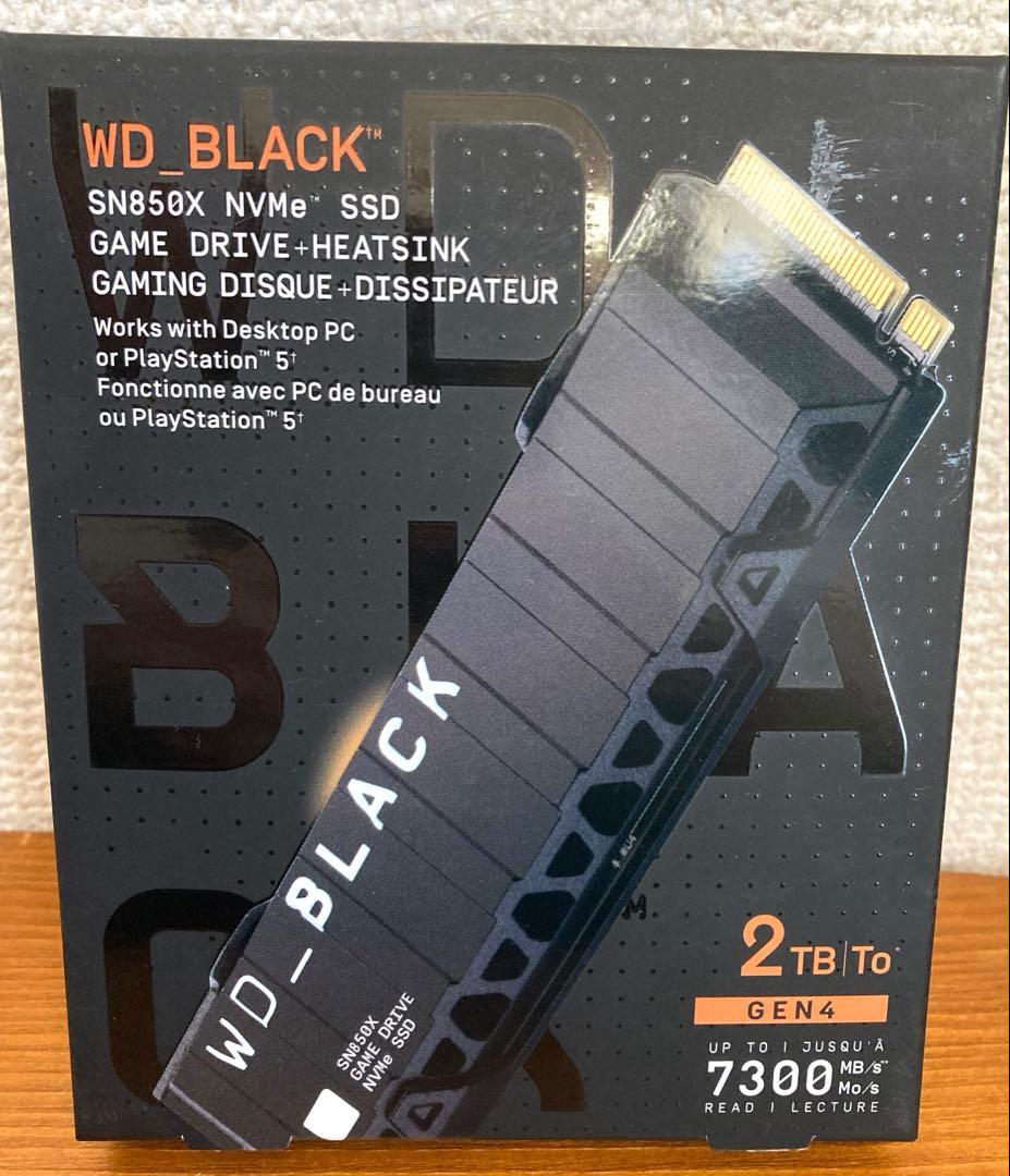 内蔵型SSD WD_BLACK SN850X 2TB