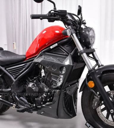 レブル250向け　エンジンカバー&アンダーカバー改良モデル新品