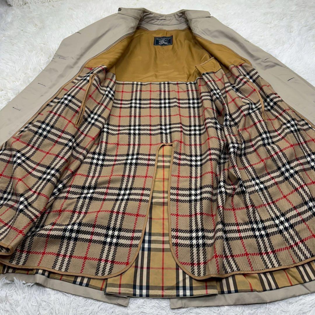 Burberry バーバリー トレンチコート ライナー付 メンズ ベルト ダブル