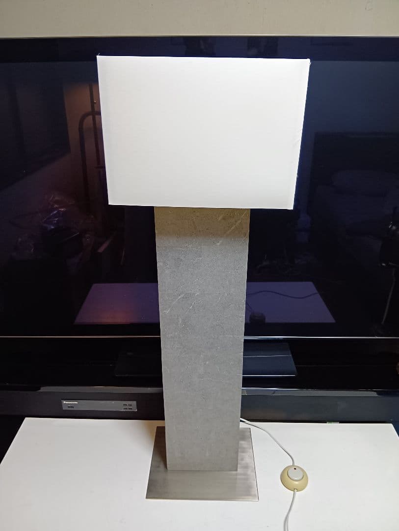 廃盤　稀少　フクラ　HUKLA　ブロック　ストーン　フロアスタンド　ランプ