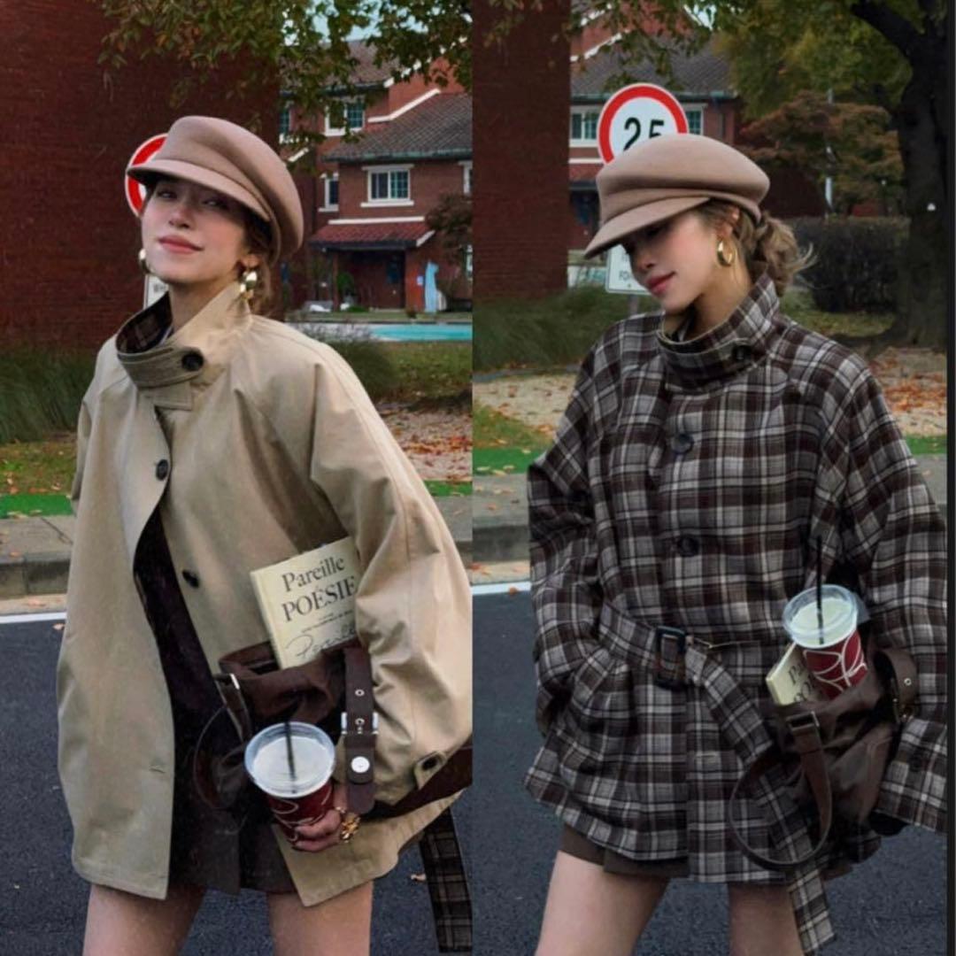 nalm. ナルム リバーシブル トレンチコート