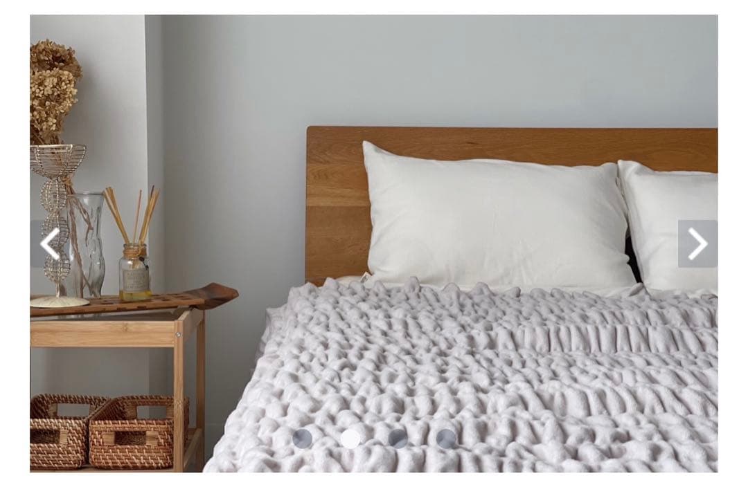 800gなのにあったかい！とろとろふわふわコットン毛布 【シングル】