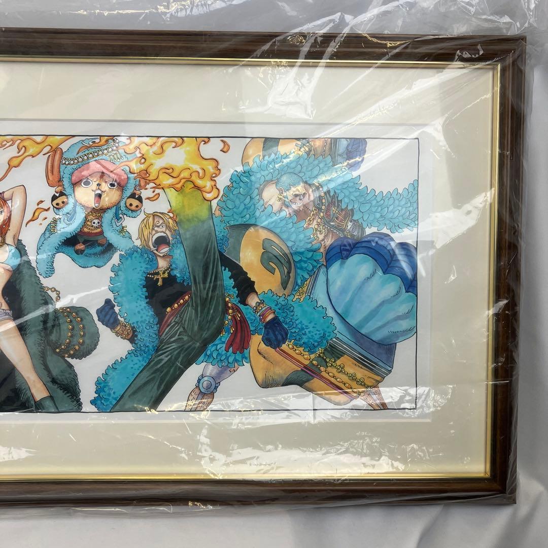 【包装袋未開封品・小キズあり】ワンピース 高級複製原画 20周年記念 迅速配送