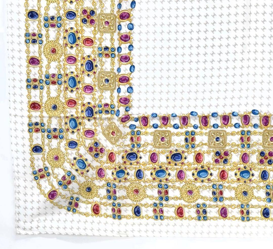 205 美品 CHANEL シャネル ココマーク チェーン宝石柄