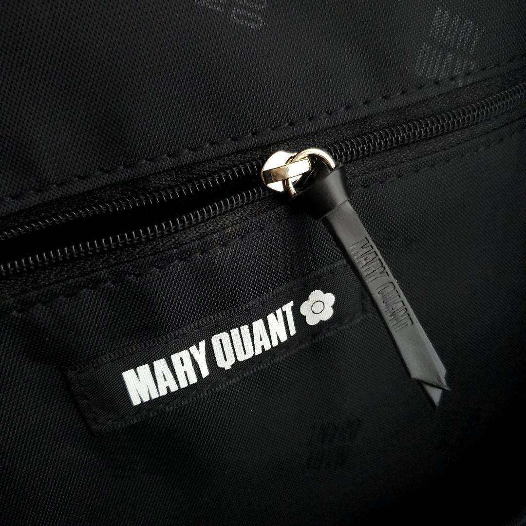 MARY QUANT マリークワント ナイロン リュック デイジー ブラック 黒