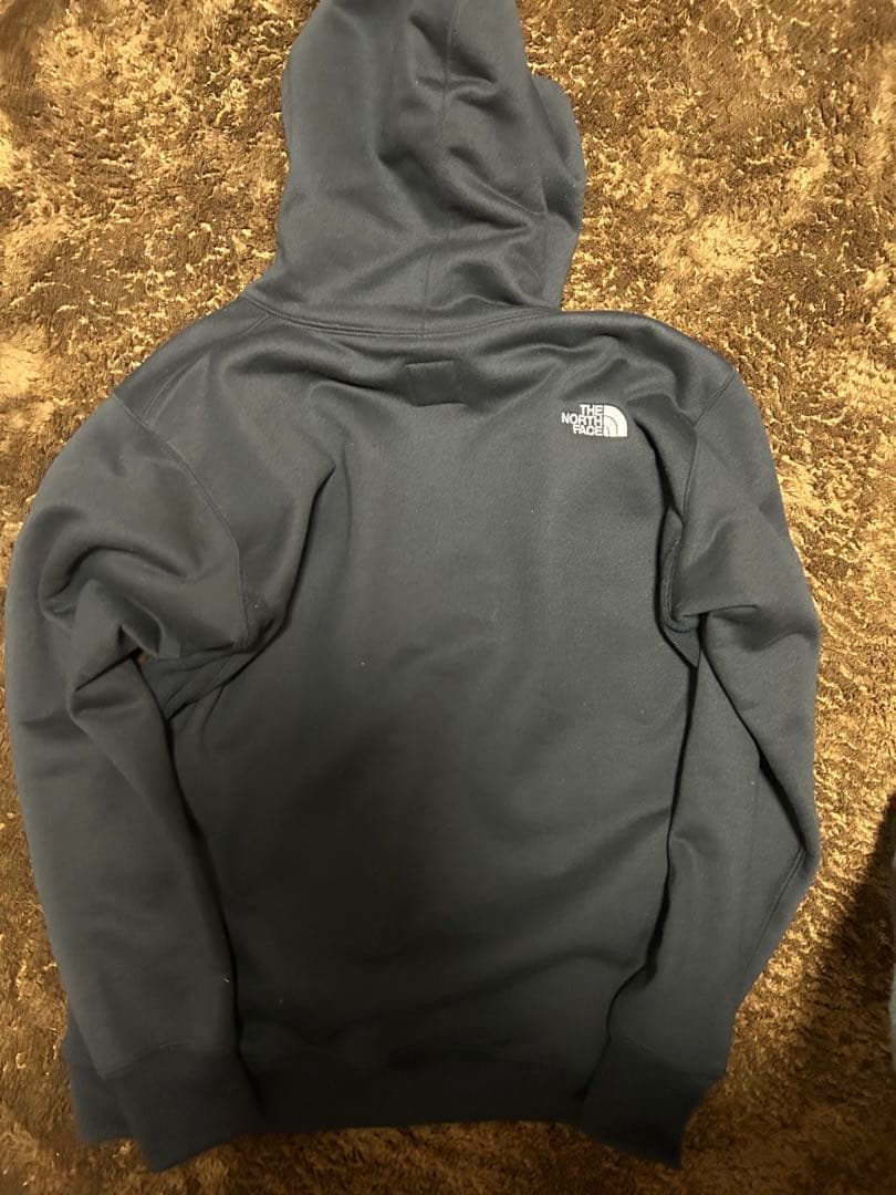 north face square logo big hoodie 直営店限定