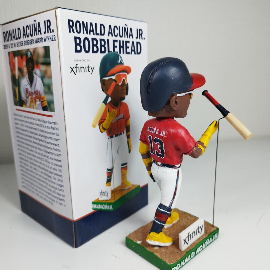 ロナルド アクーニャ ジュニア Jr ボブルヘッド 首振り人形 Ron IZ7q