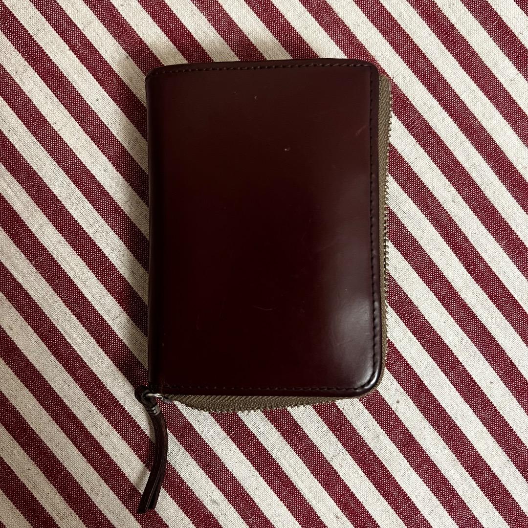 SLOW bridle Lzip middle wallet 二つ折り財布