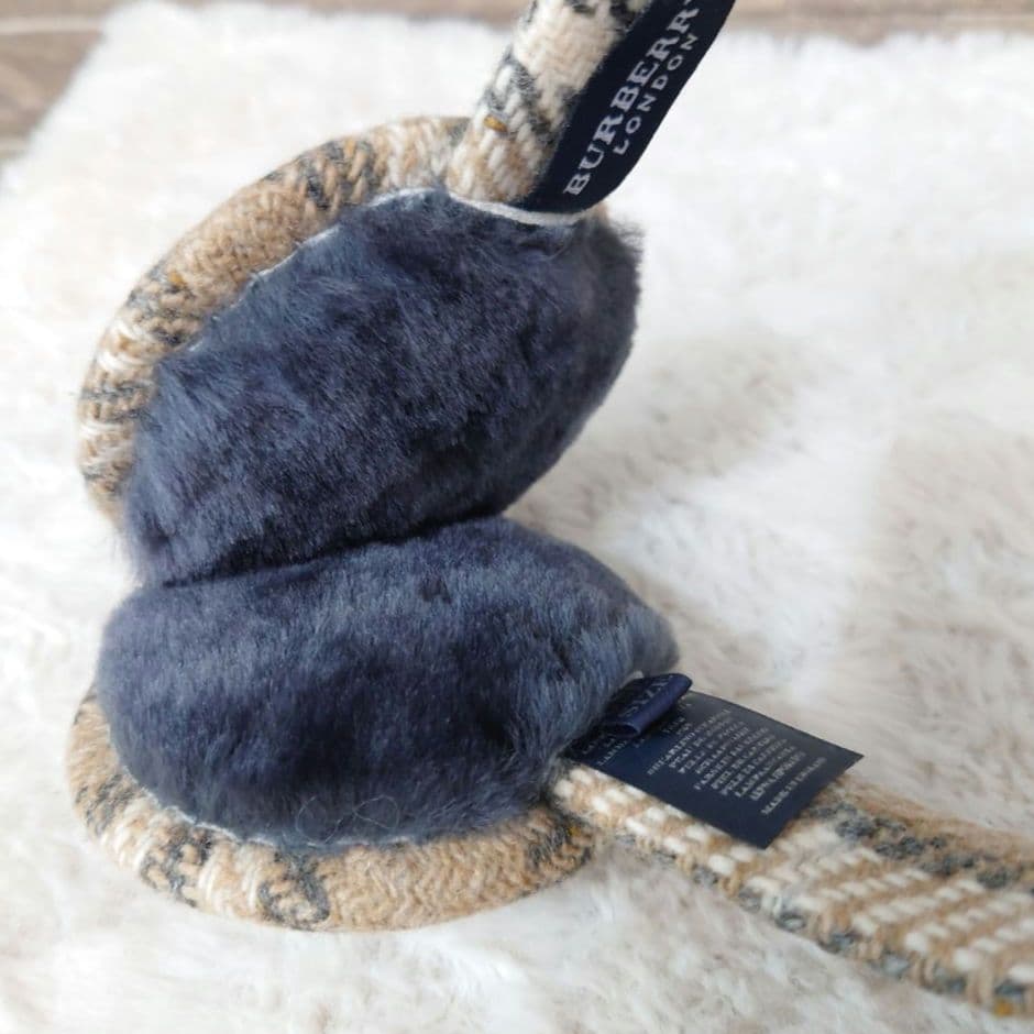 【美品】BURBERRY　バーバリー　ノバチェック　イヤーウォーマー　耳あて