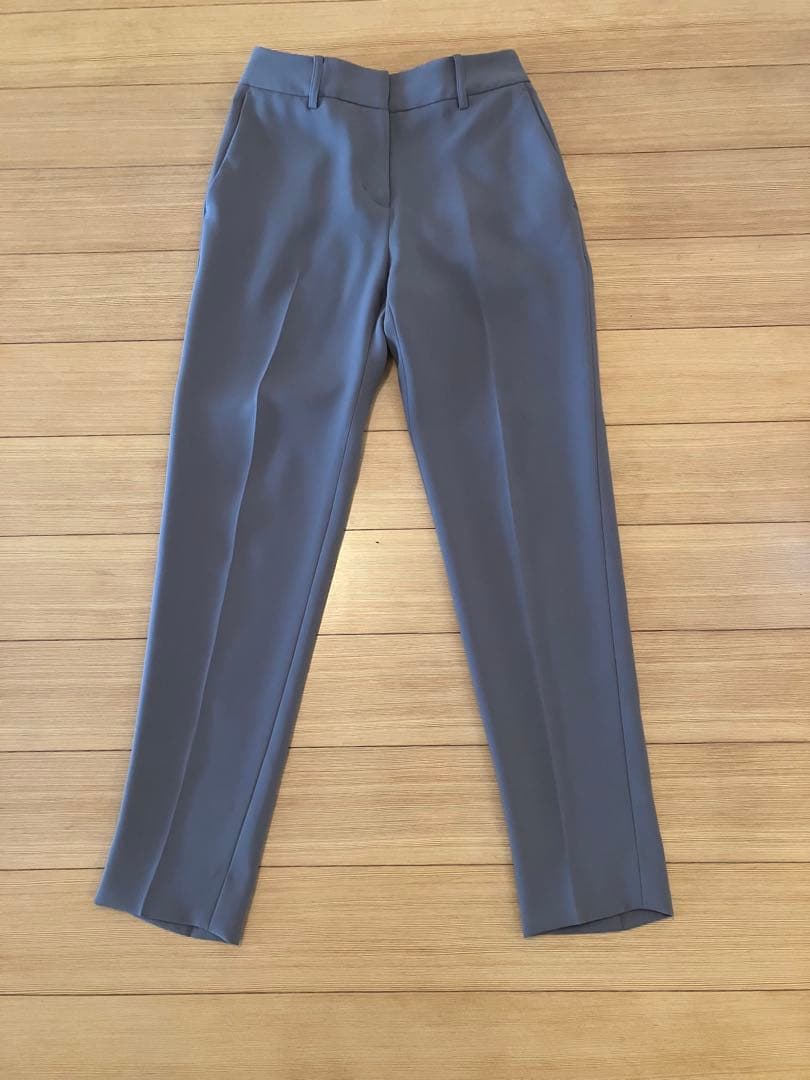 RHYME ORIHICA グレージュ　パンツスーツ ウォッシャブル　AOKI