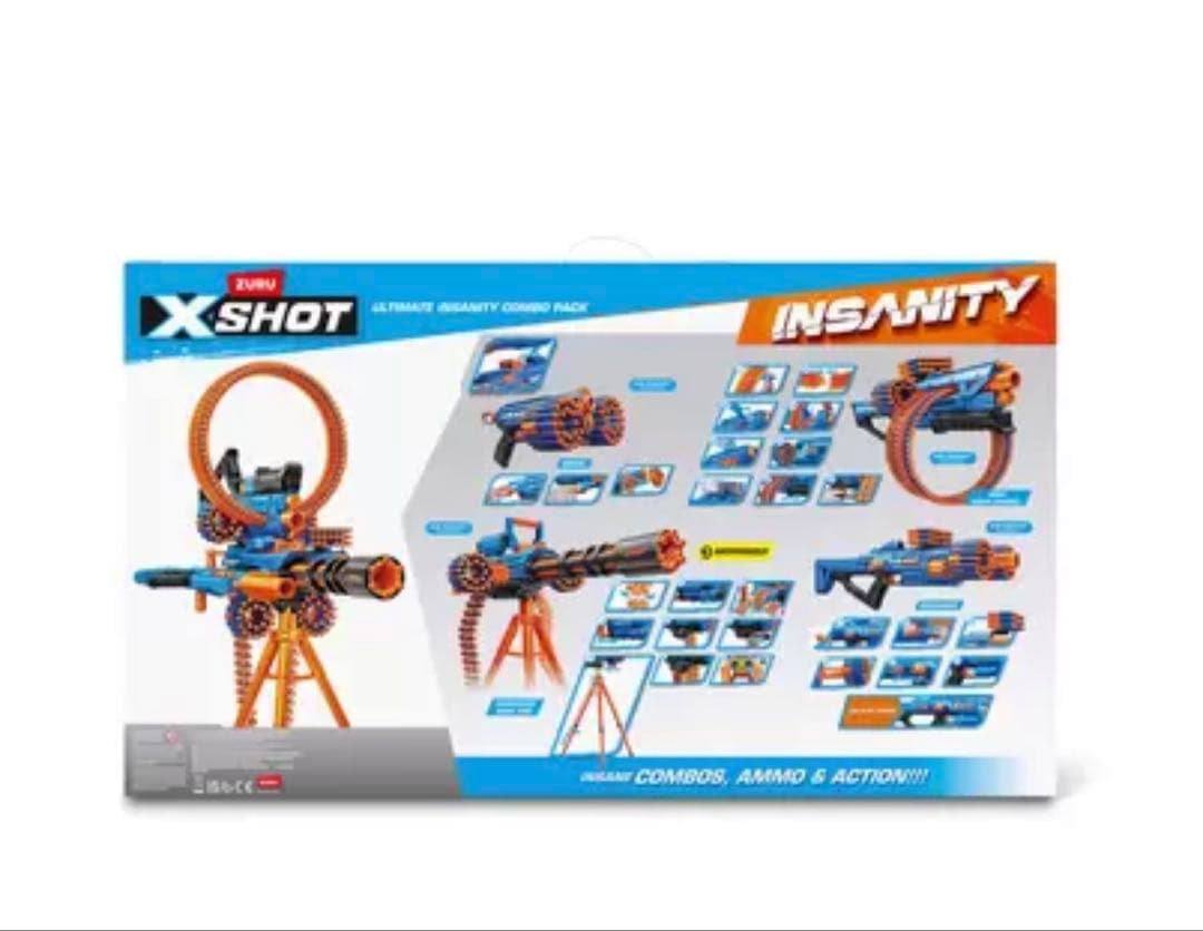 XSHOTインサニティブラスターモータライズドレイジファイア