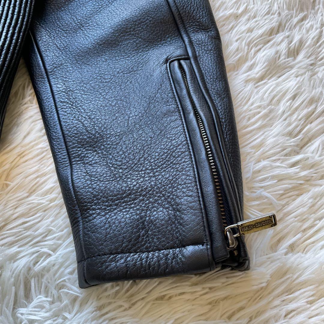 大きいサイズ✨ハーレーダビッドソン　レザージャケット　シングルライダース　XL