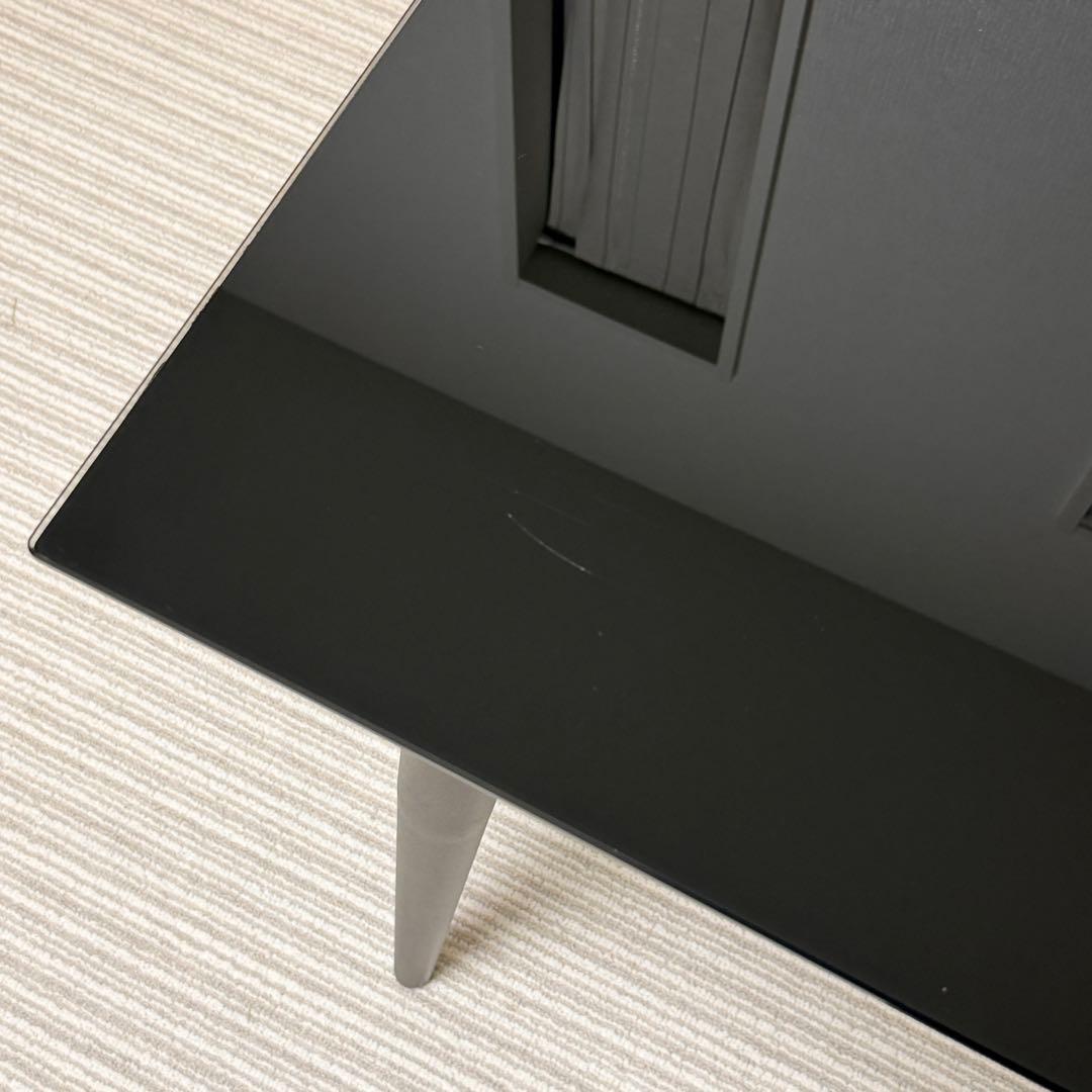 IDC OTSUKA 大塚家具 パシオン ガラストップ ダイニングテーブル