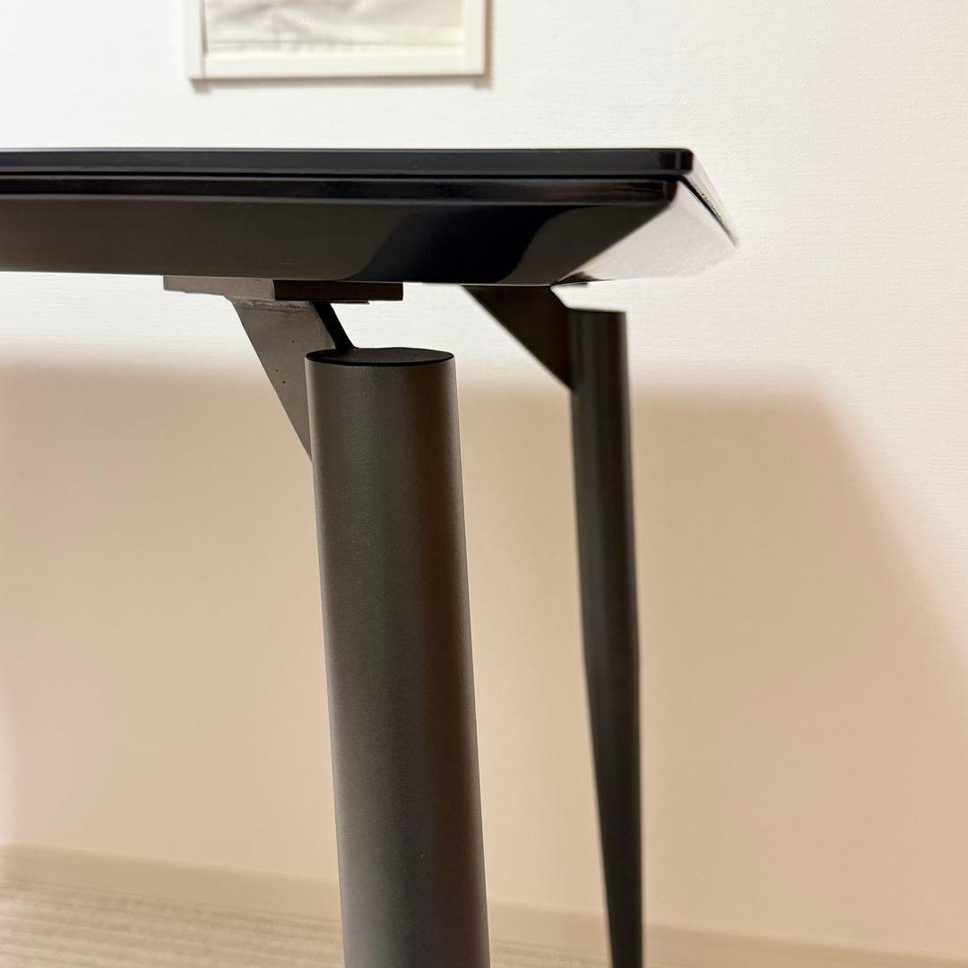 IDC OTSUKA 大塚家具 パシオン ガラストップ ダイニングテーブル