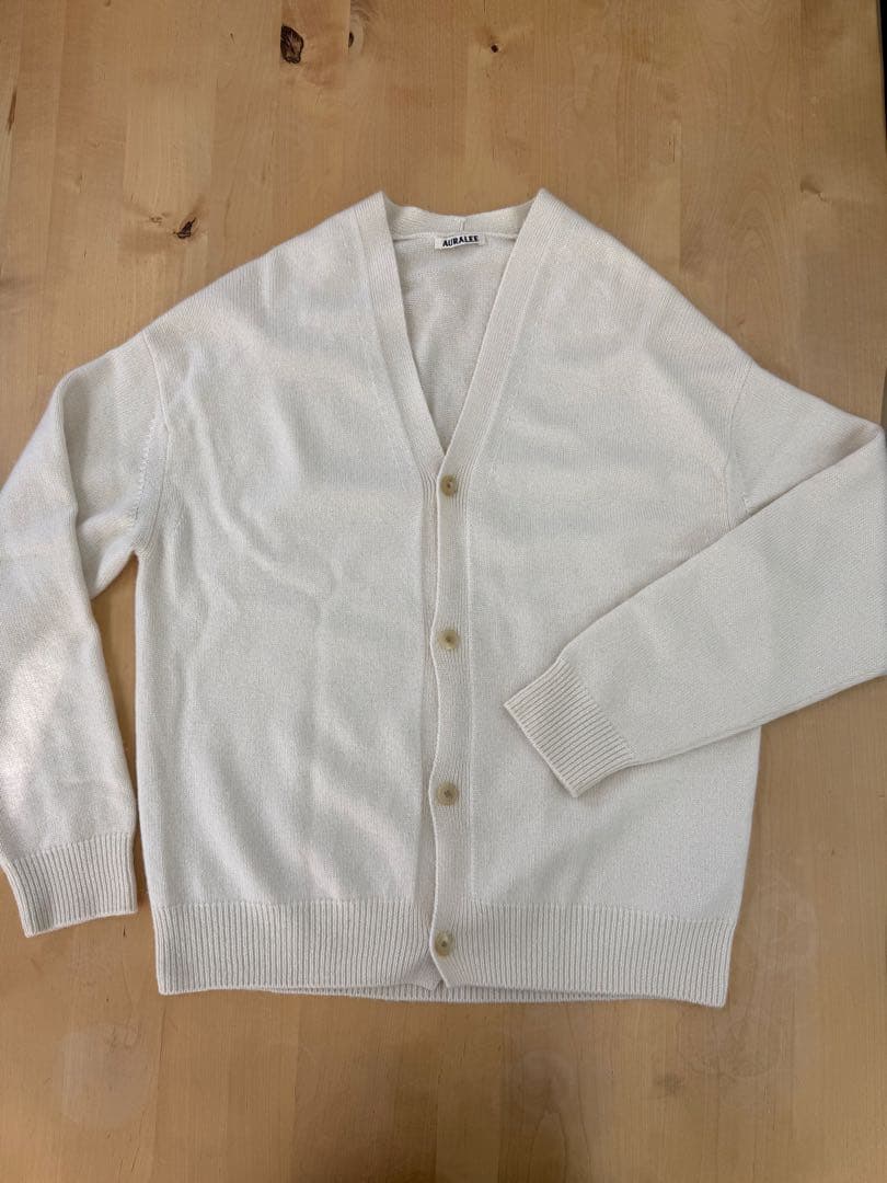 AURALEE BABY CASHMERE KNIT CARDIGAN サイズ3