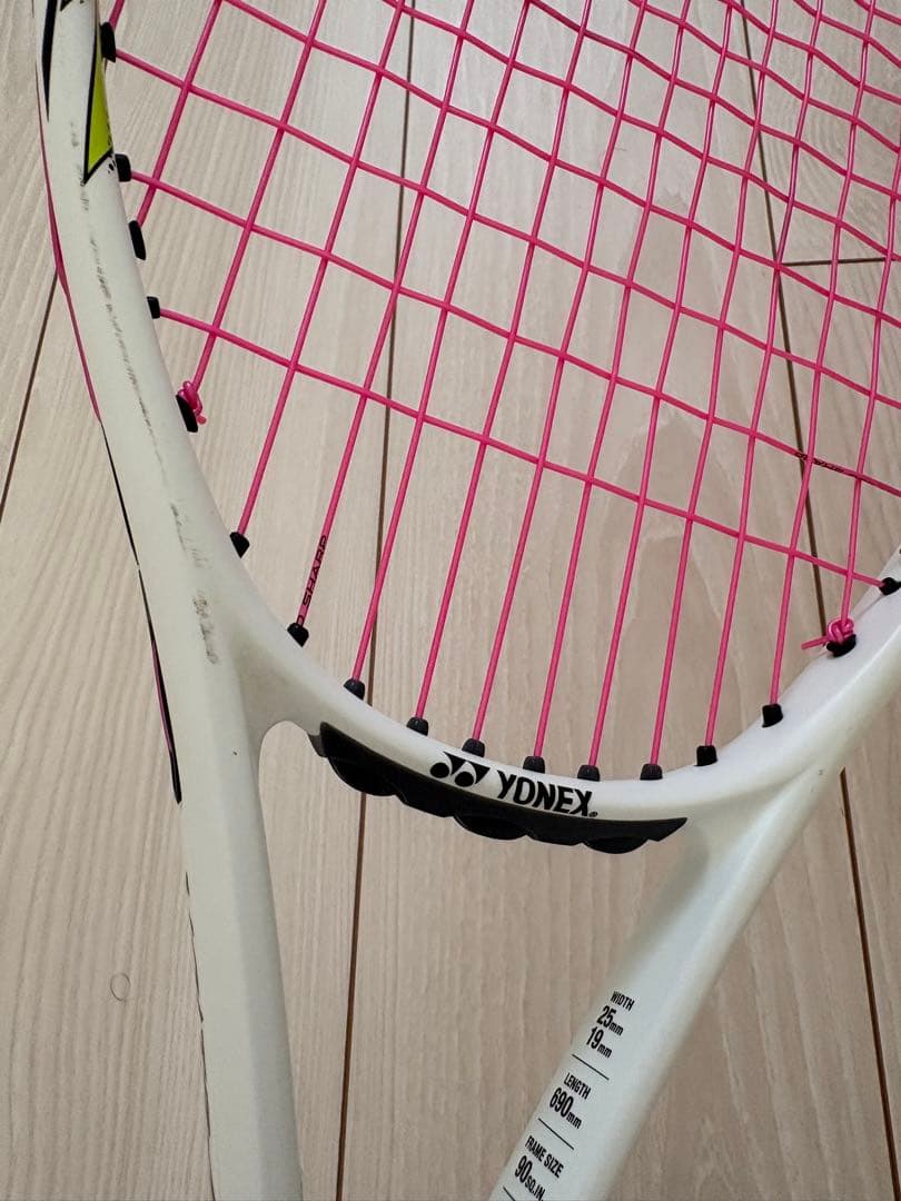 美品☆ヨネックスボルトレイジ7Sステア 後衛用YONEX テニスラケット☆