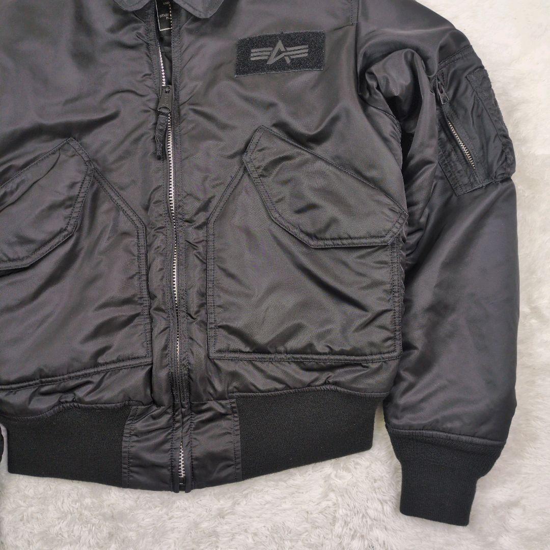 超希少 ALPHA CWU-45/P フライトジャケット ブラック MA-1