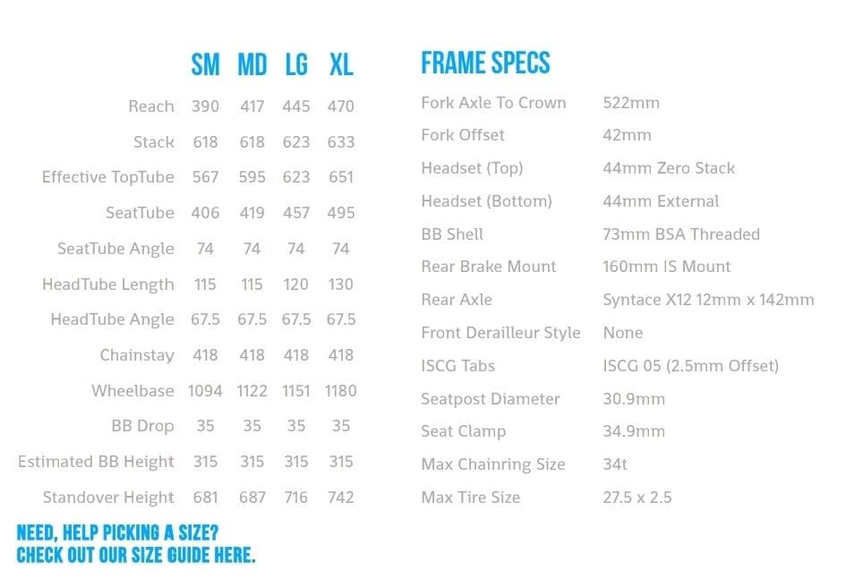 Transition TransAM275 MTBフレーム + PIKEセット