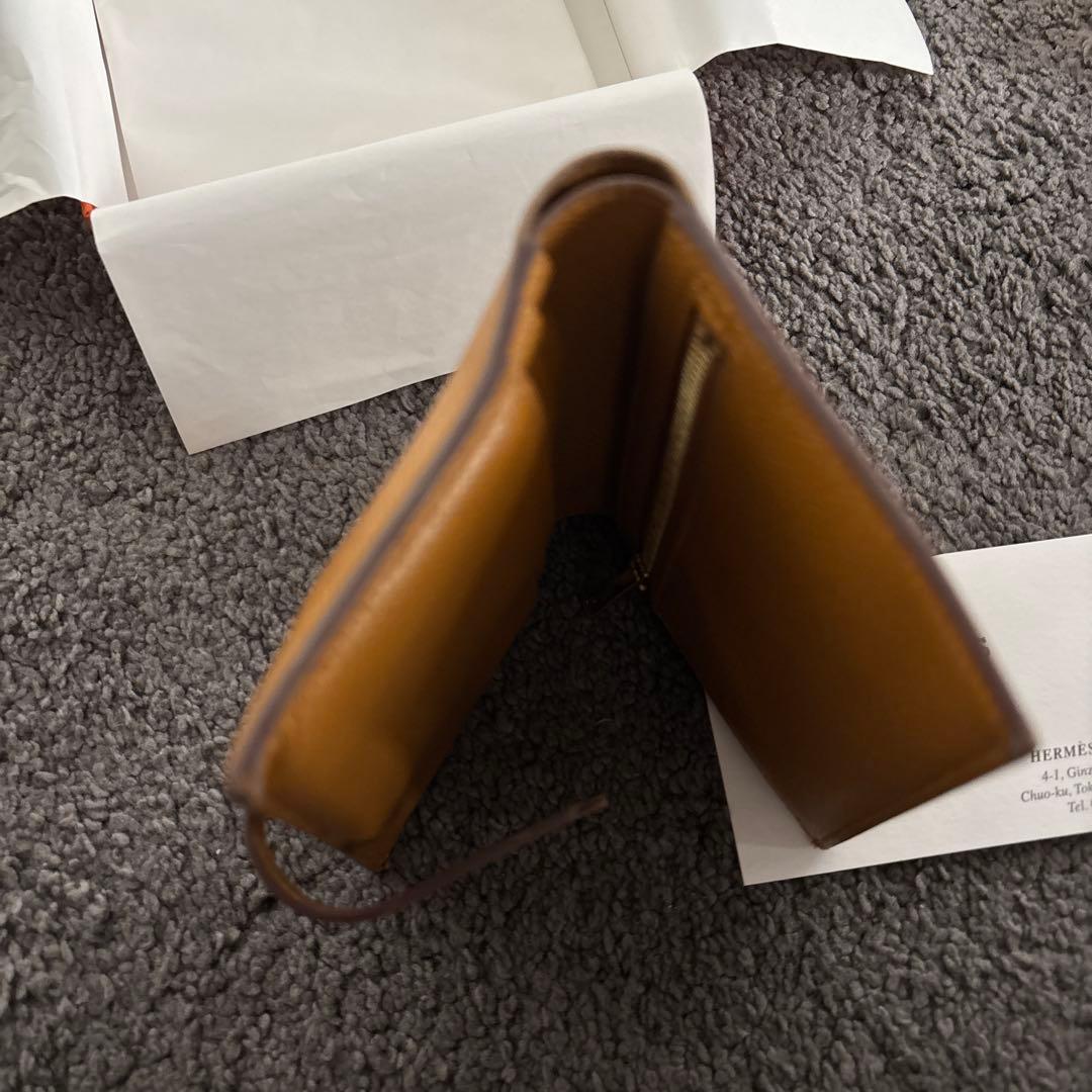 HERMES エルメス　ベアンコンパクトウォレット