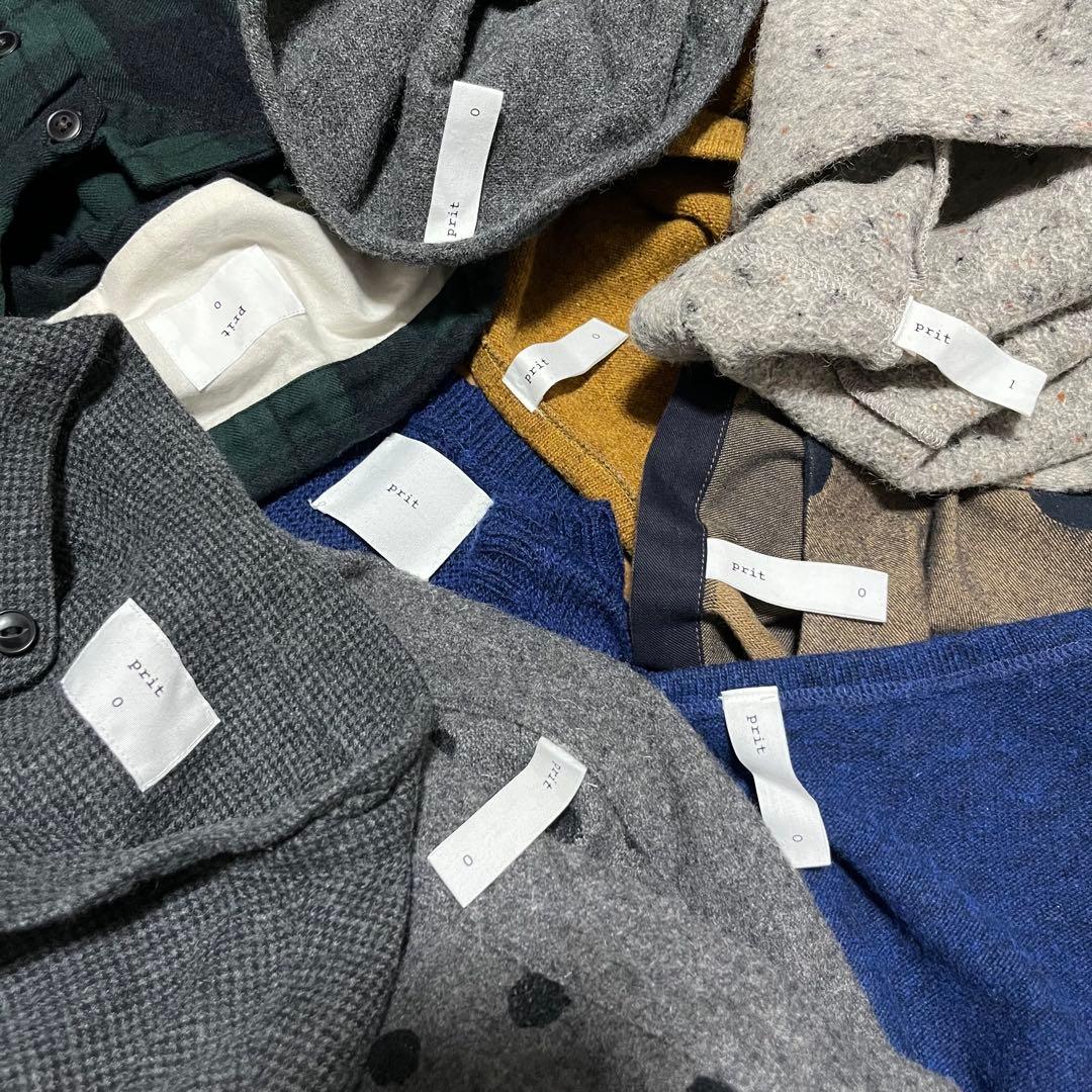 まとめ売り9点prit 0と1 シャツ ワンピース　セーター など